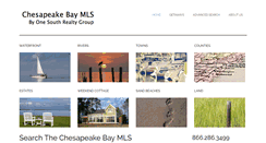 Desktop Screenshot of chesapeakebaymls.com