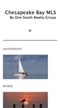 Mobile Screenshot of chesapeakebaymls.com